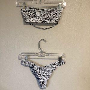 BLACKBOUGH bandeau bikini set